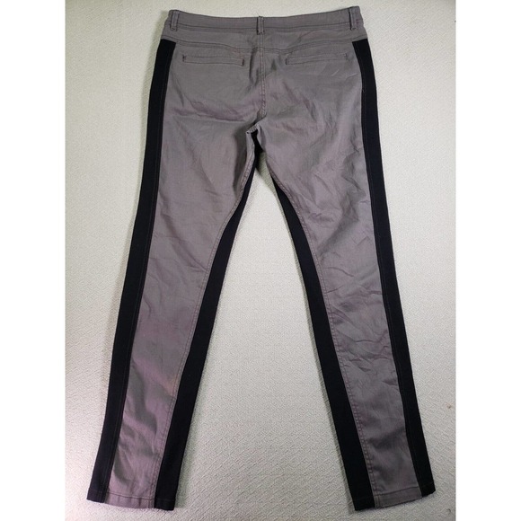 Lole Jeans Womens 14 Gray Stretch UPF 50+ Pockets Mid-Rise Regular Fit Skinny - Picture 9 of 11